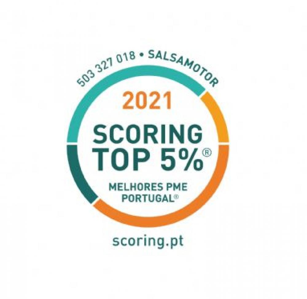 Salsamotor distinguida como empresa TOP 5% MELHORES PME DE PORTUGAL
