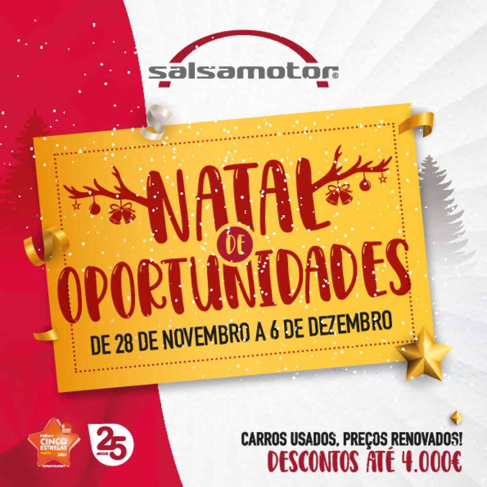Campanha de Natal Oportunidades Salsamotor
